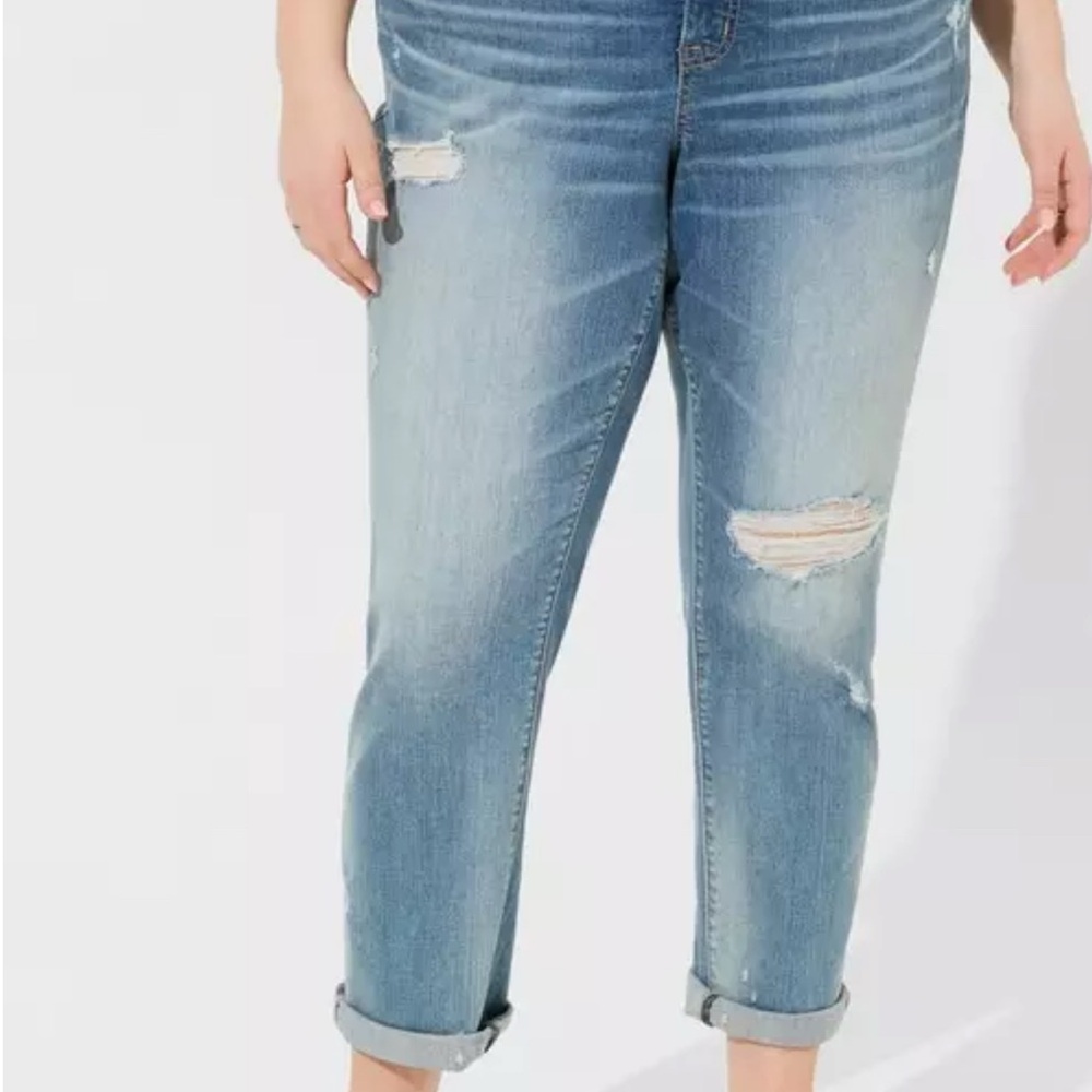 Torrid Boyfriend Straight Mid-Rise Jean